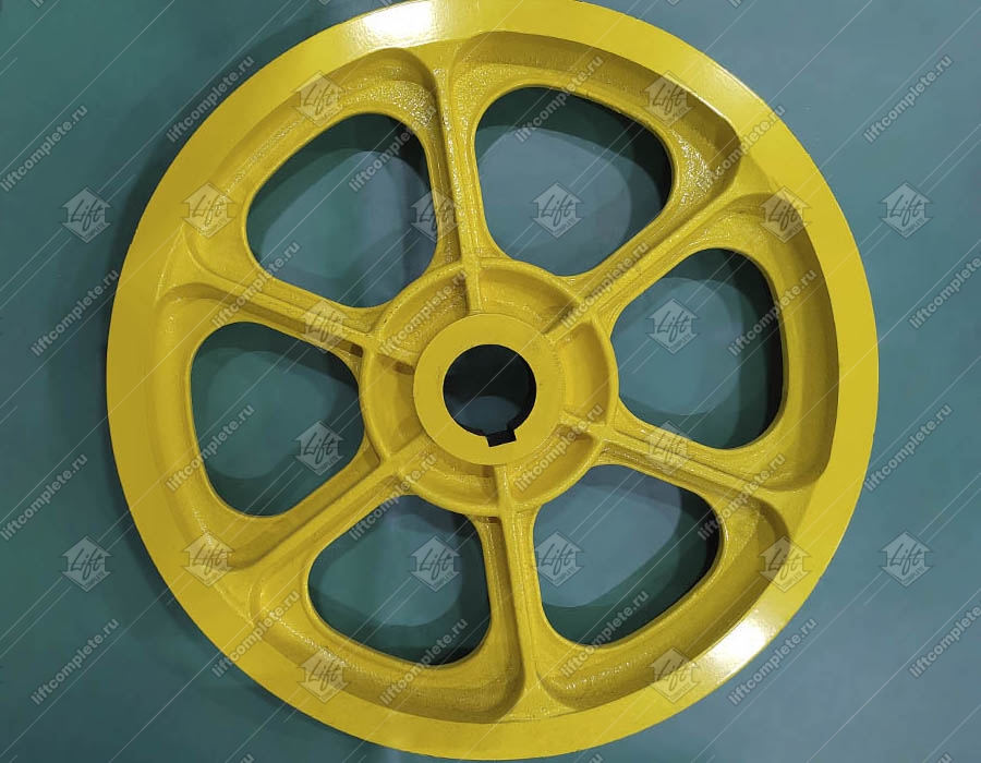 Канатоведущий шкив (КВШ), КМЗ, 680х4х15, 830.02.00.101Н-03