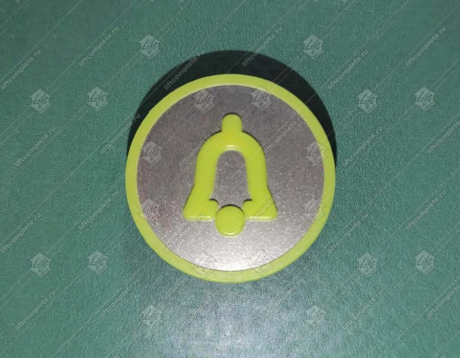 Нажимной элемент кнопки, KONE, ТРЕВОГА