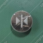 Нажимной элемент кнопки вызова, KONE, символ ЗАКРЫТИЕ ДВЕРЕЙ, выступающий символ