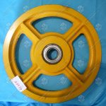 Отводной блок, OTIS, ЩЛЗ, 435х3х10, ZAA263P15, в сборе с подшипником