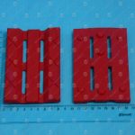 Вкладыш башмака направляющей кабины/противовеса, ETN, книжка, EM 10 PU, для башмака HSM+WSM, D - 10 мм