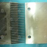 Гребенка входной площадки, левая, 25 зубцов, 214x175 мм, алюминий