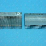 Гребенка входной площадки, KONE, ECO3000-A, правая, 22 зубца, 200x180 мм, алюминий (GD-ALSI 12)