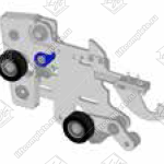 Замок ДШ, SEMATIC, правый, IP20, S2-4-6Z, 2000 US.