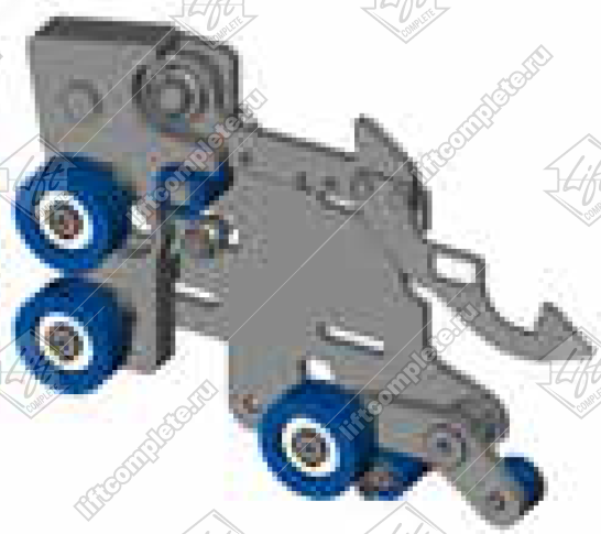 Замок ДШ, SEMATIC, правый, IP54, S2-4-6Z, 2000 US, BL-B153ABSX02