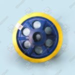 Канатоведущий шкив (КВШ), МЛЗ, 510х4х10, d - 75/90 мм, 053А.22.00.002