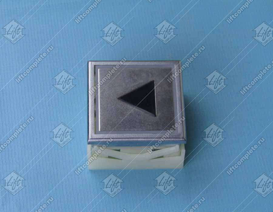 Кнопка вызова/приказа, THYSSEN, стрелка, тип KT40 STEP C, размер 40х40мм, красная подсветка