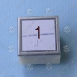 Кнопка вызова/приказа, THYSSEN, этаж 1, KT40-WK21-2006 A4J10132, красная подсветка