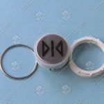 Кнопка вызова/приказа, VEGA Venus, закрытие дверей, красная подсветка (разъем MLEP TH)