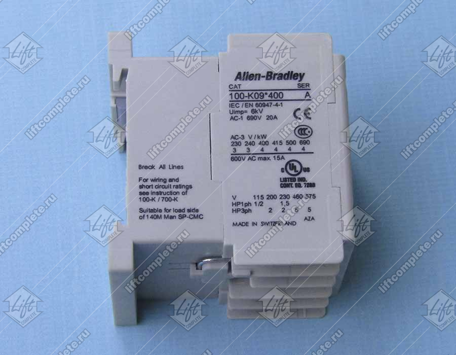 Миниконтактор ALLEN BRADLEY 100-K09*400