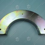 Направляющая ролика цепи ступени, 9300, поворотная, верхняя, левая, под ролик 76x25 мм