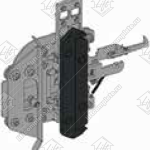 Отводка привода ДК, SEMATIC, левая, EN 81, IP20, 185 мм, K2-4-6Z.