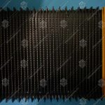 Паллета траволатора, XIZI OTIS, XOP-NC, 1000 мм, сталь, черная, две линии демаркации, W - 266 мм, H - 92 мм