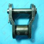 Переходное звено, однорядной цепи привода поручня эскалатора, шаг - 19,05 мм, тип B