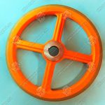 Колесо привода поручня эскалатора, SIGMA/LG, D - 458 мм, d - 45 мм, H - 34 мм, шпонка - 14 мм