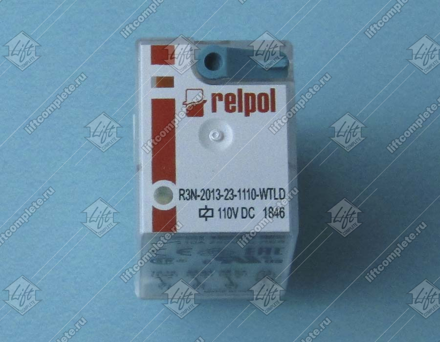 Реле промежуточное, RELPOL, 10А, 110VDC, R3N-2013-23-1110-WTLD