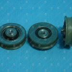 Ролик каретки ДК, OTIS, TECHNA, резиновая поверхность DO2000, D2200, D - 76 мм, H - 20 мм