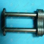 Соединительное звено, двухрядной цепи привода поручня эскалатора, шаг - 31,75 мм, тип A