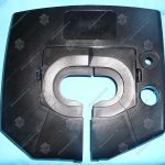 Устье поручня эскалатора, THYSSEN Velino/FT822, низ - правый, верх - левый (с отверстиями)