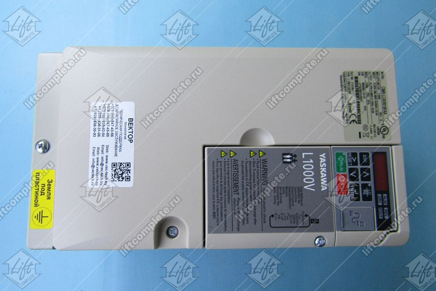 Частотный преобразователь, YASKAWA, L1000V CIMR-LC4V0018FAA, 7,5 кВт